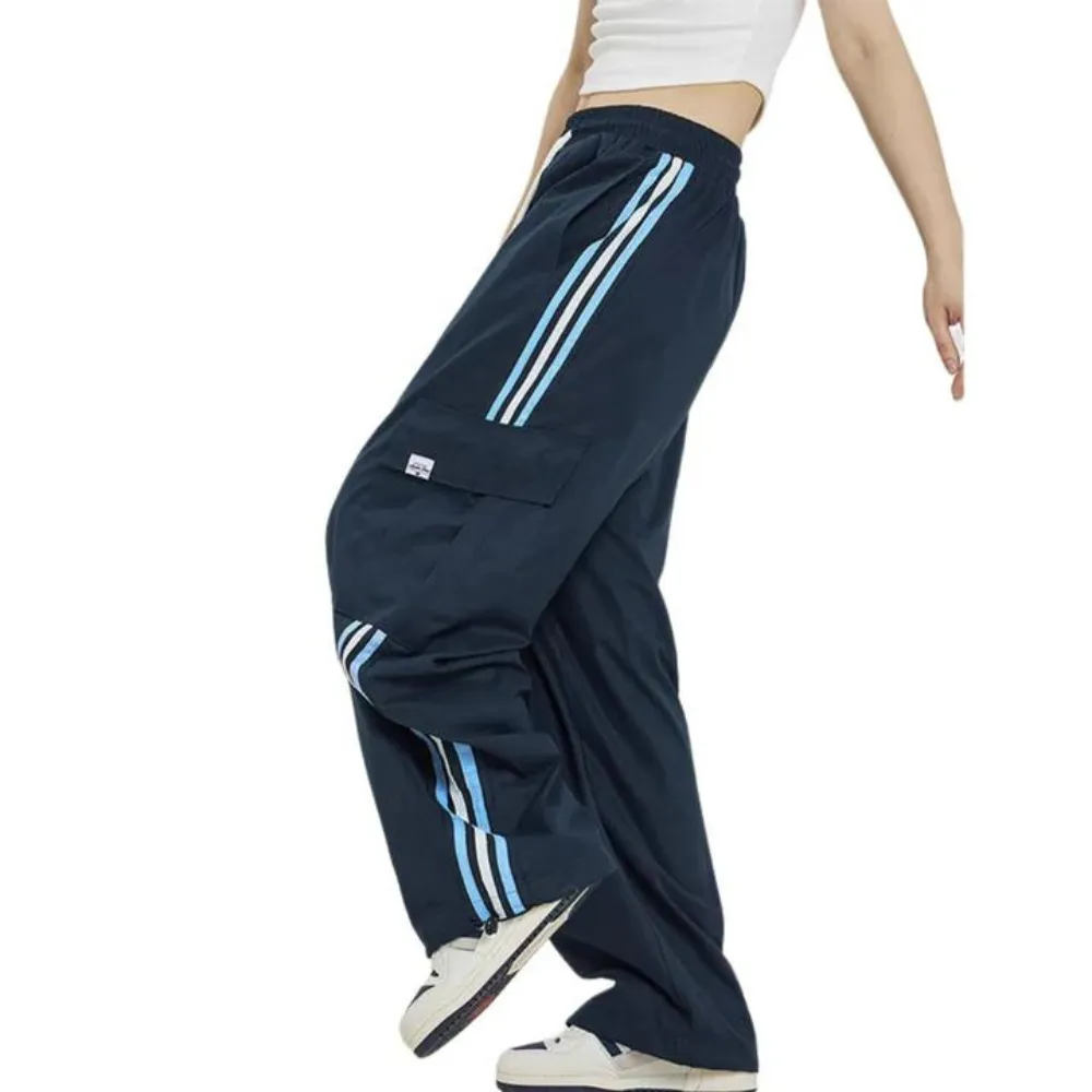 "Side Stripe Drawstring" Sweatpants