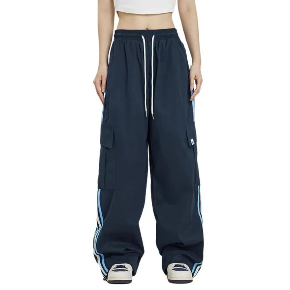 "Side Stripe Drawstring" Sweatpants