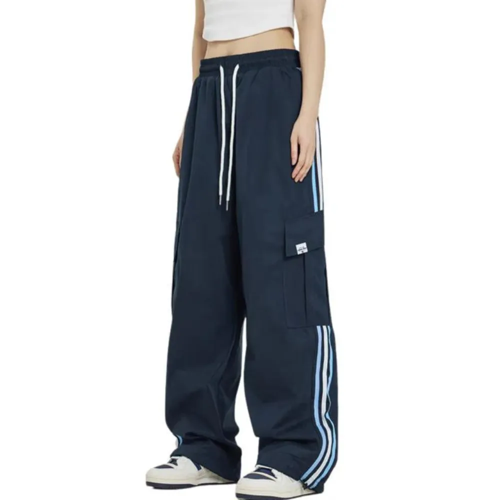 "Side Stripe Drawstring" Sweatpants