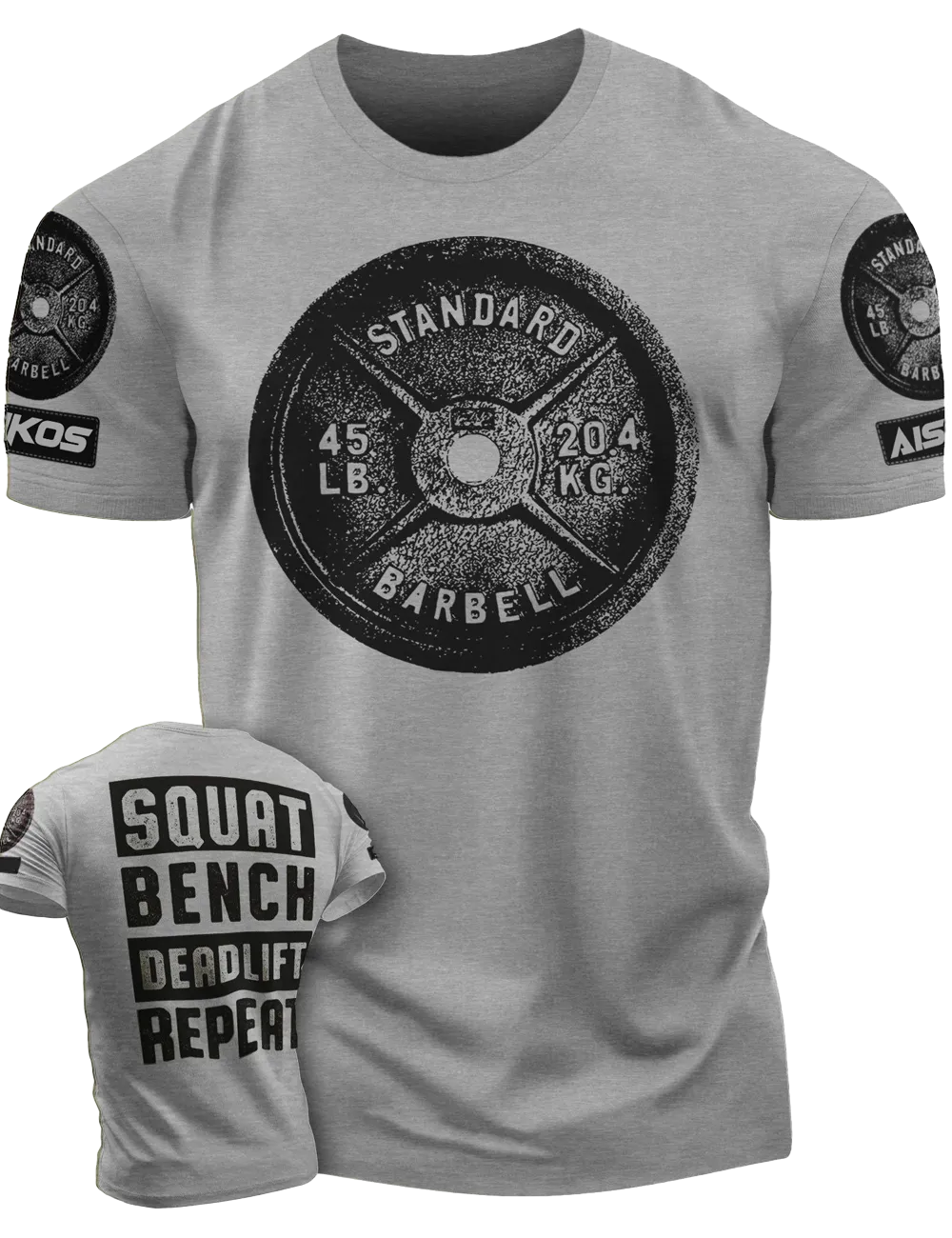 "SQUAT, BENCH, DEADLIFT" Funny Motivational Workout Gym T-Shirt for Men