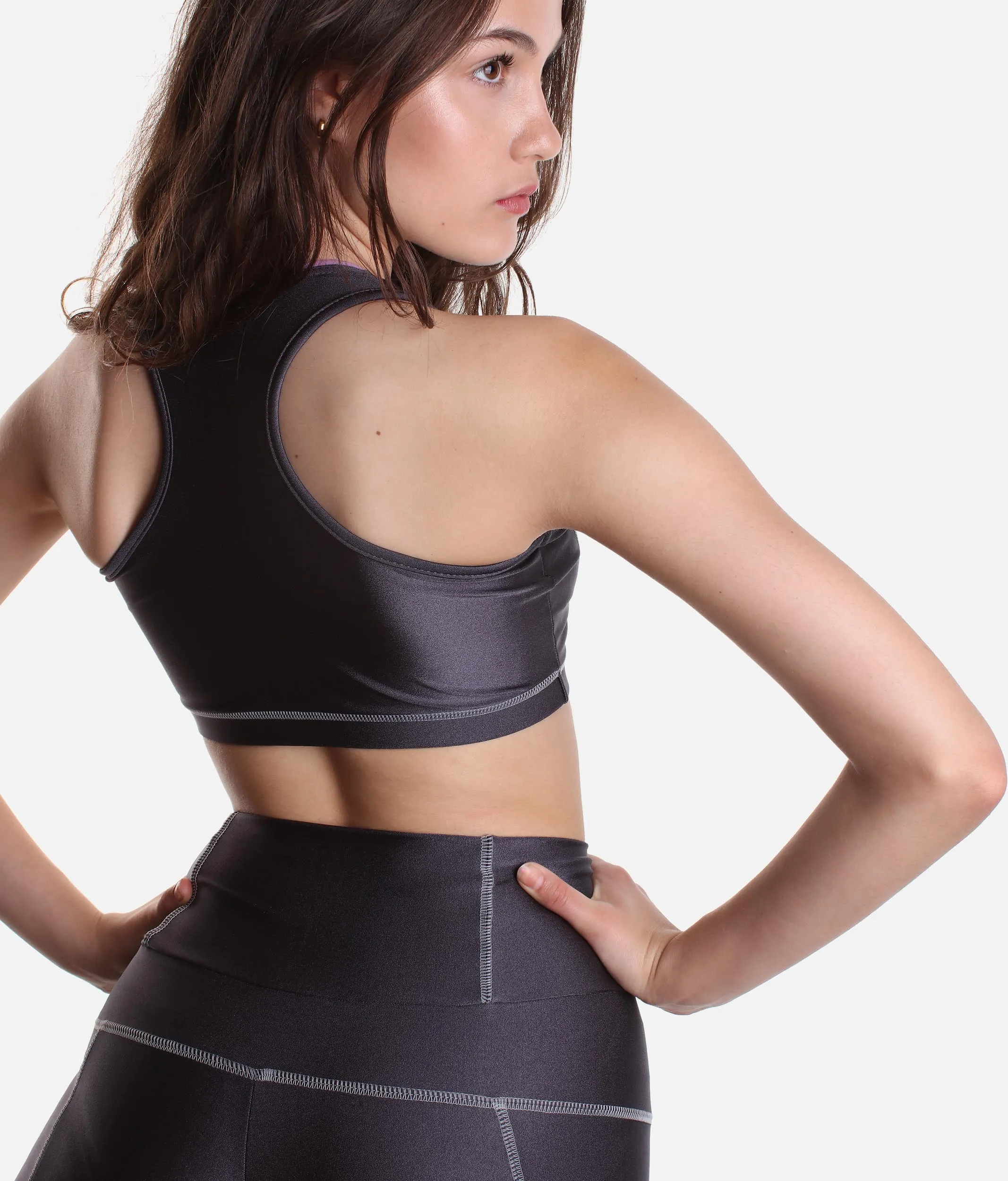 Racer Back Crop Top - 15228