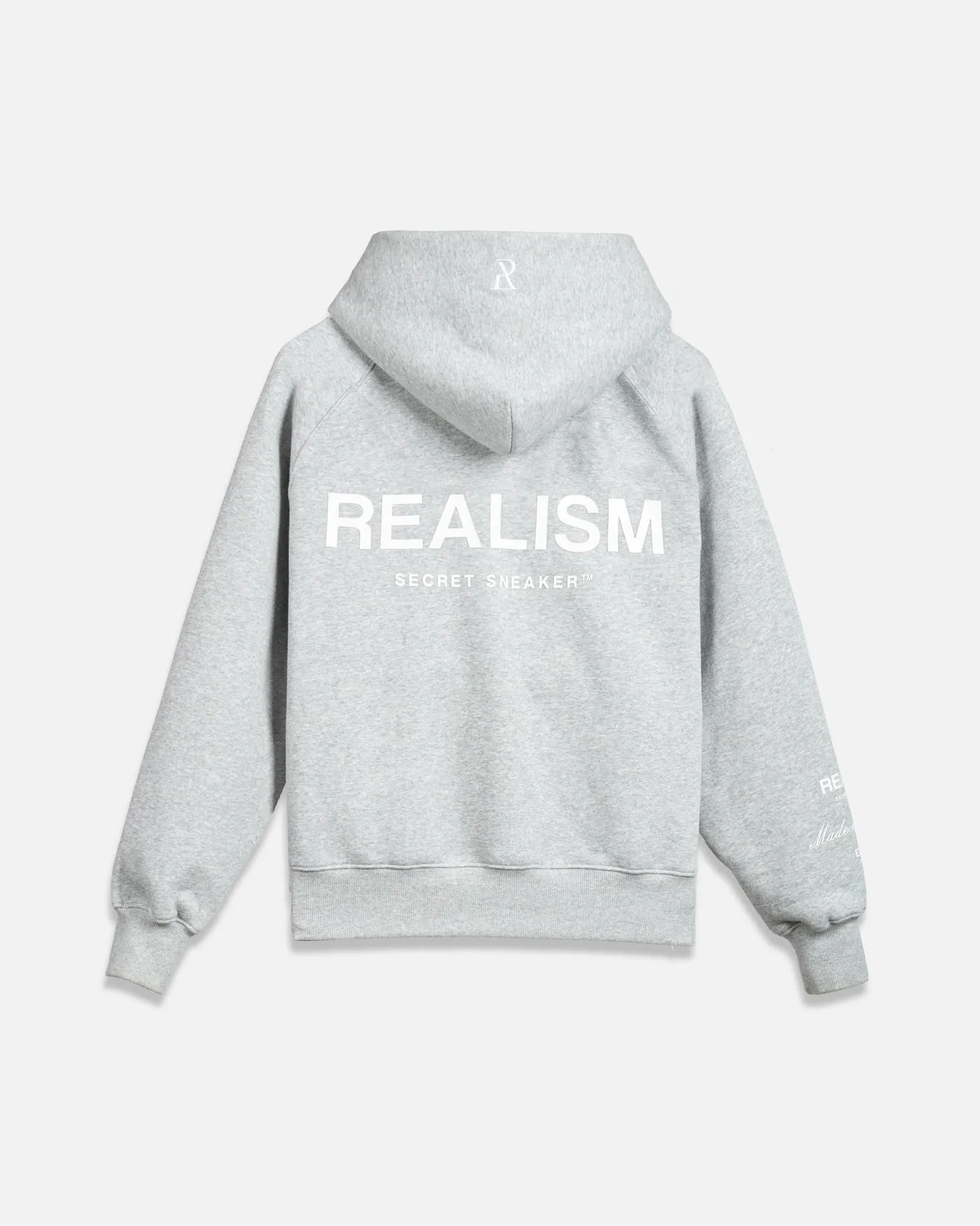 RADIANT ZIP HOODIE GREY MARLE