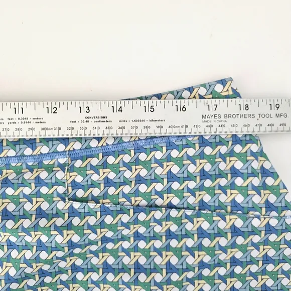Ralph Lauren RLX Golf Skirt Skort Women Size XL Aim Spring Wicker Multicolor NEW