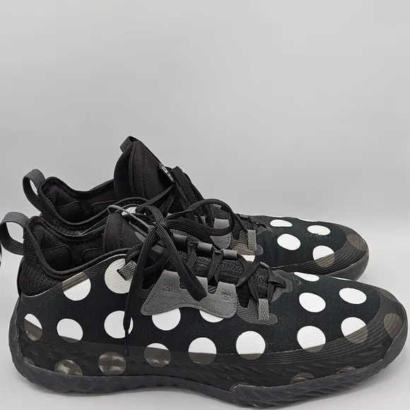 Rare Adidas   Harden Vol. 5  Futurenatural Polka Dot basketball shoes~13.5