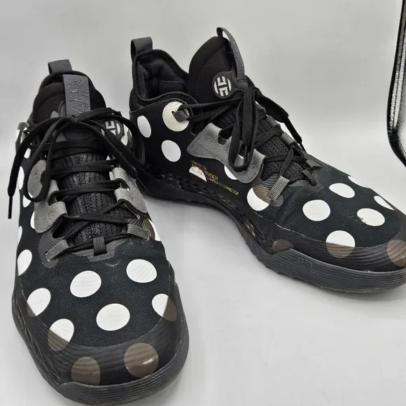 Rare Adidas   Harden Vol. 5  Futurenatural Polka Dot basketball shoes~13.5