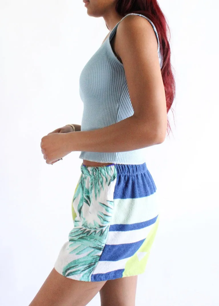 RCYCLD Towel Pieced Shorts