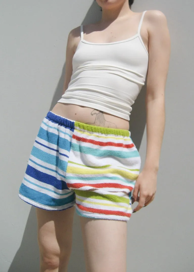 RCYCLD Towel Pieced Shorts