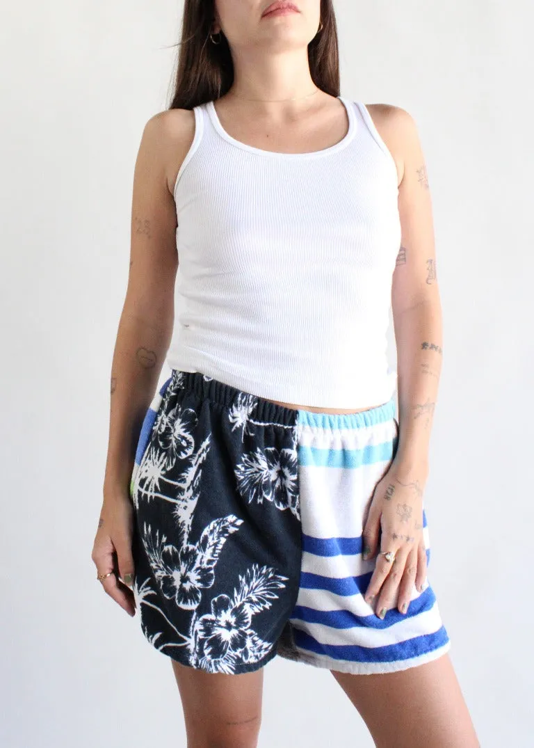 RCYCLD Towel Pieced Shorts