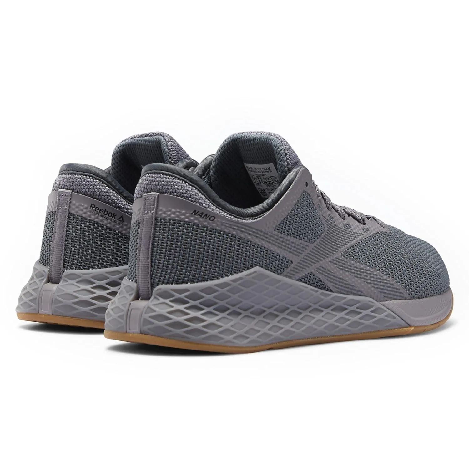 Reebok Mens Nano 9 Training Entrainment Shoes (Gravity Grey/Gravity Grey/Cold Grey 6, 9 M US)