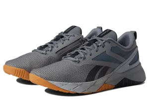Reebok Nanoflex Parafit TR Pure Grey/Core Black/Reebok Rubber Gum Men's 6, Women's 7.5 Medium
