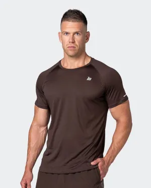 Reflective Training Tee - Cocoa
