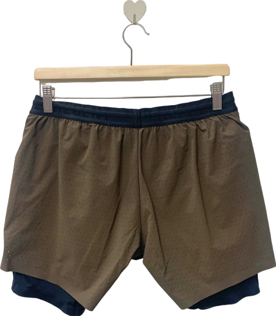 Represent Brown Training Shorts Size M