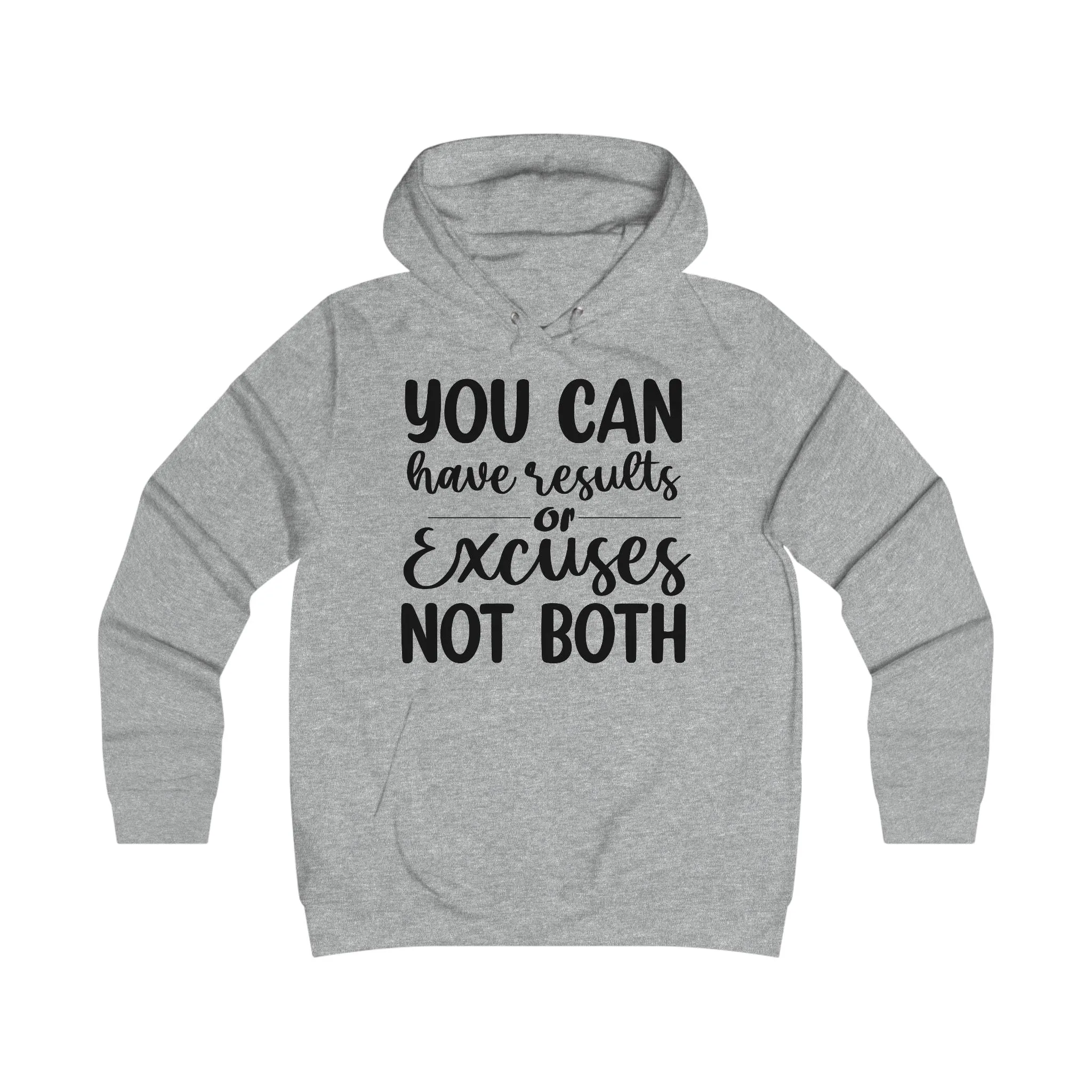 Results & Excuses Girlie College Hoodie