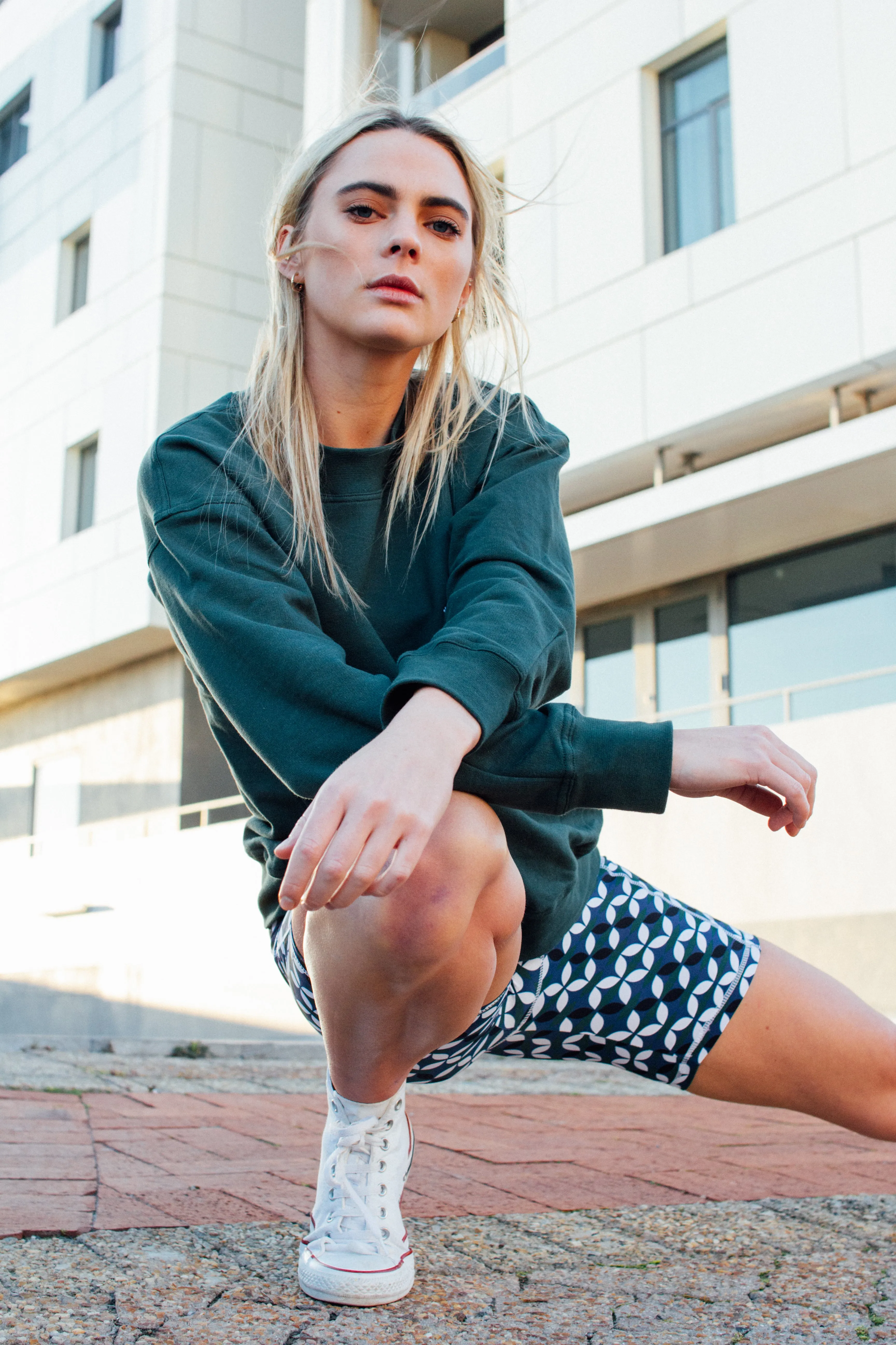 RETRO GRADE Shorty Shorts