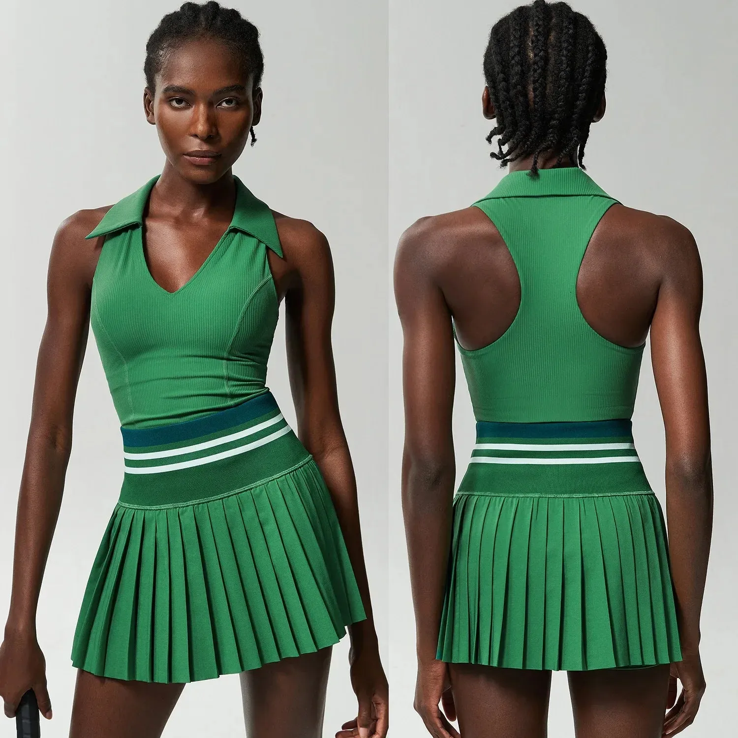 Riviera Pleated Active Set