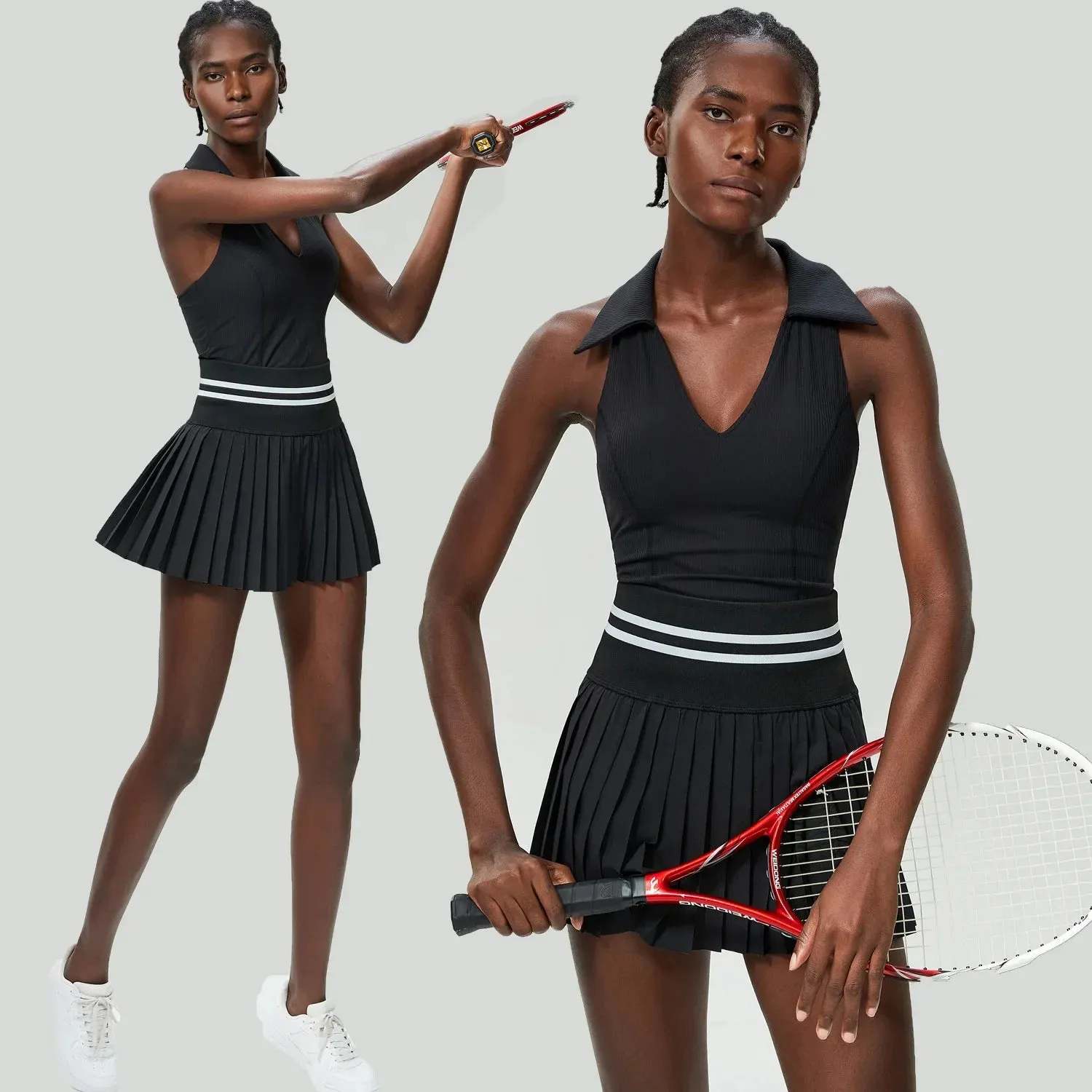 Riviera Pleated Active Set