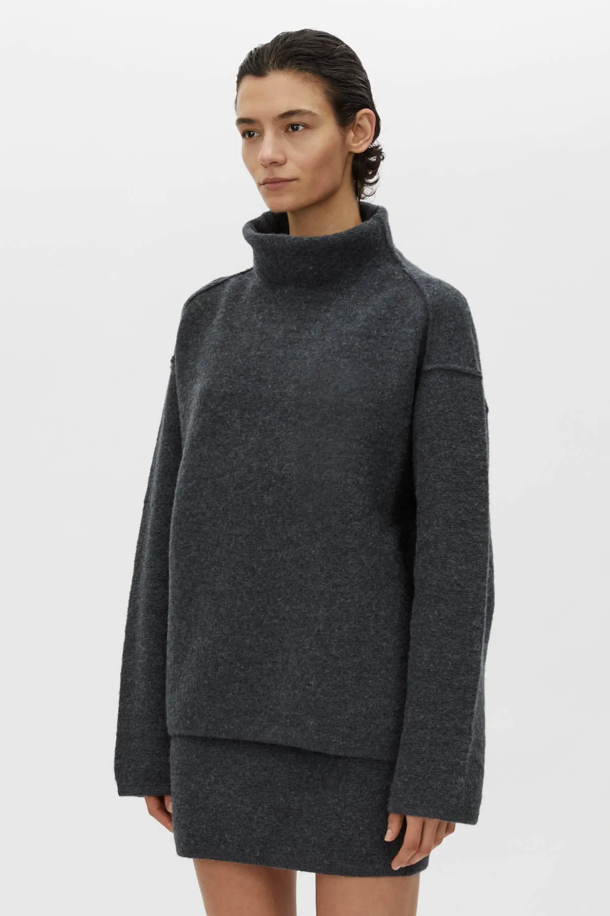 Rohan Knit Funnel Neck Sweater