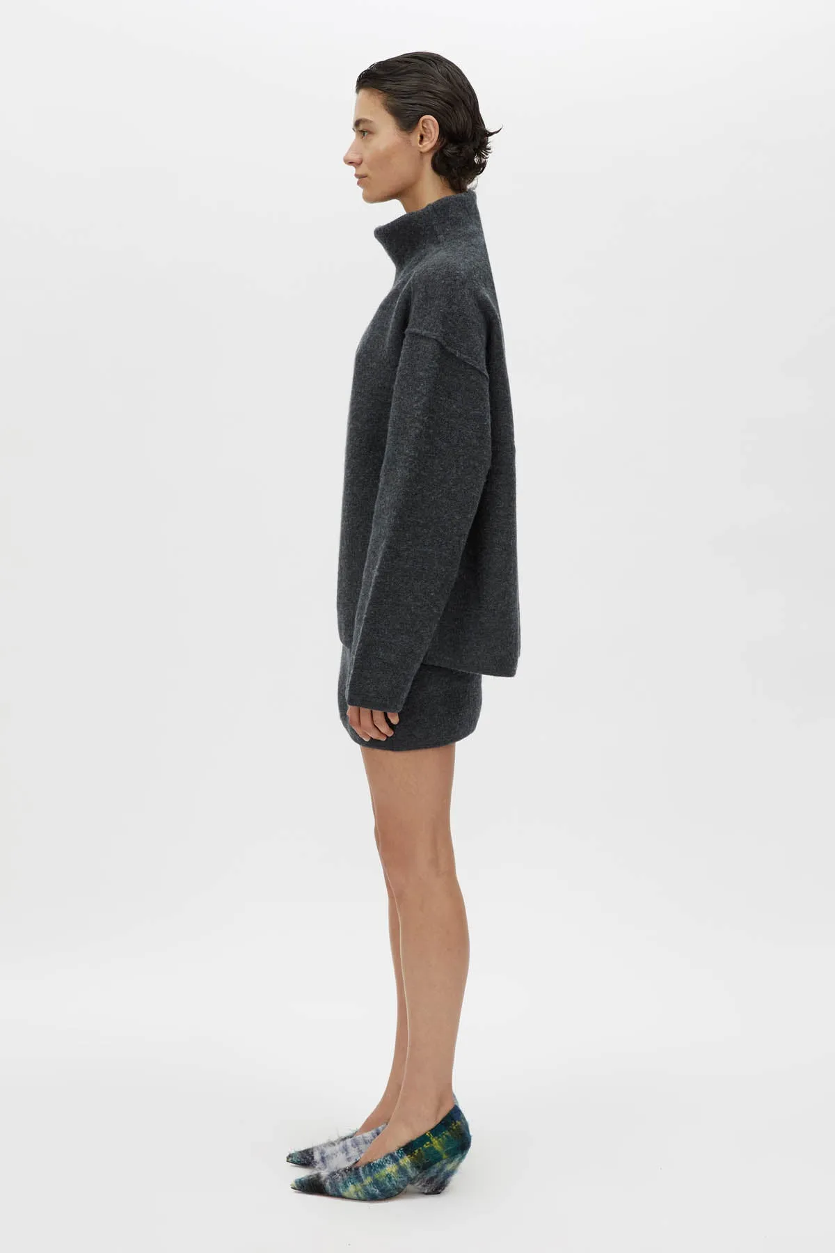 Rohan Knit Funnel Neck Sweater