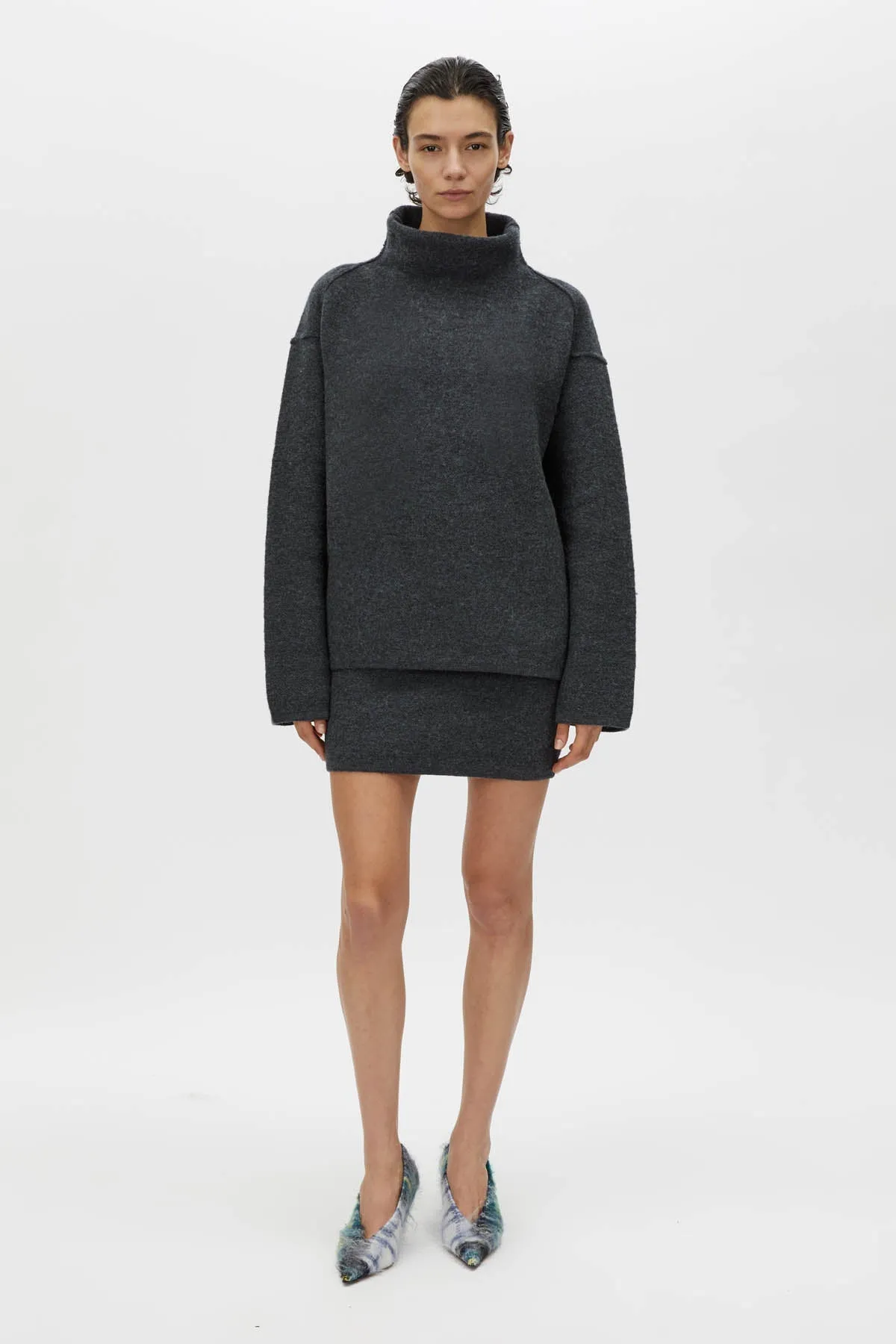 Rohan Knit Funnel Neck Sweater