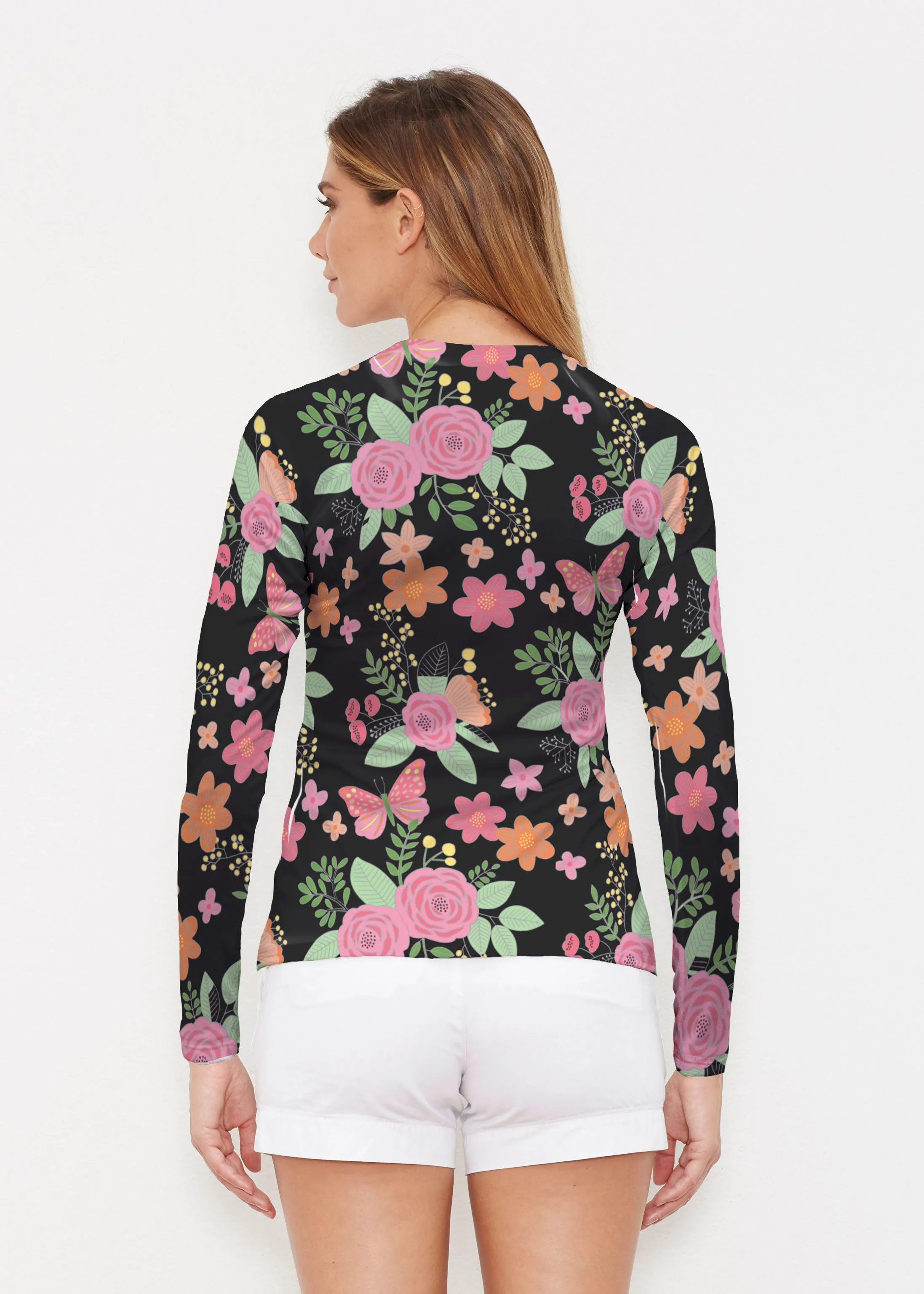 Rosalyn (14298) ~ Long Sleeve Rash Guard