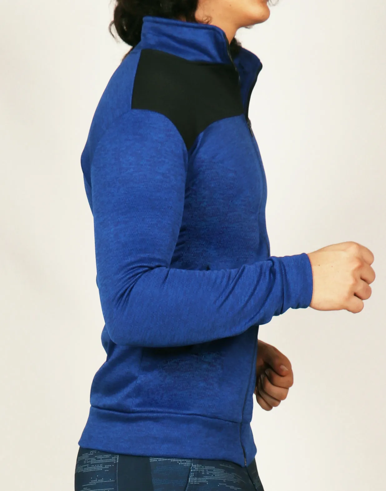 Royal Blue & Black Jacket