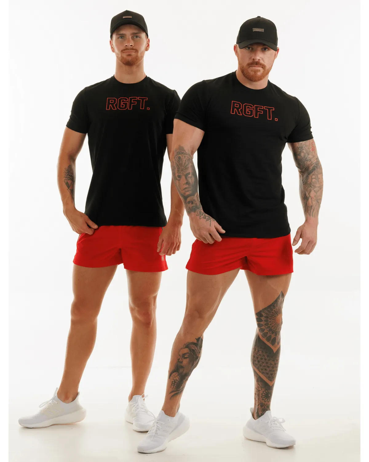 S'22 Short Sleeve Hollow T-shirt - Black - Red Logo