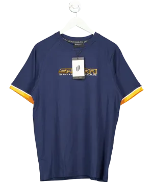 Samurai Blue Training T-shirt UK M