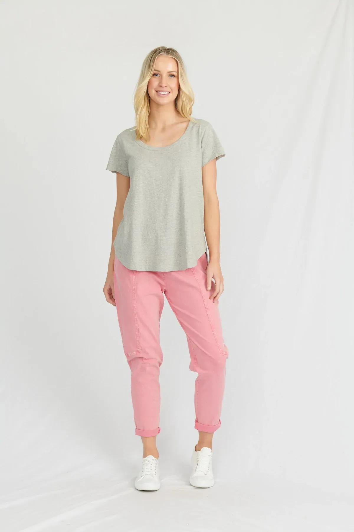 San Jose Scoop Neck Tee Organic Cotton