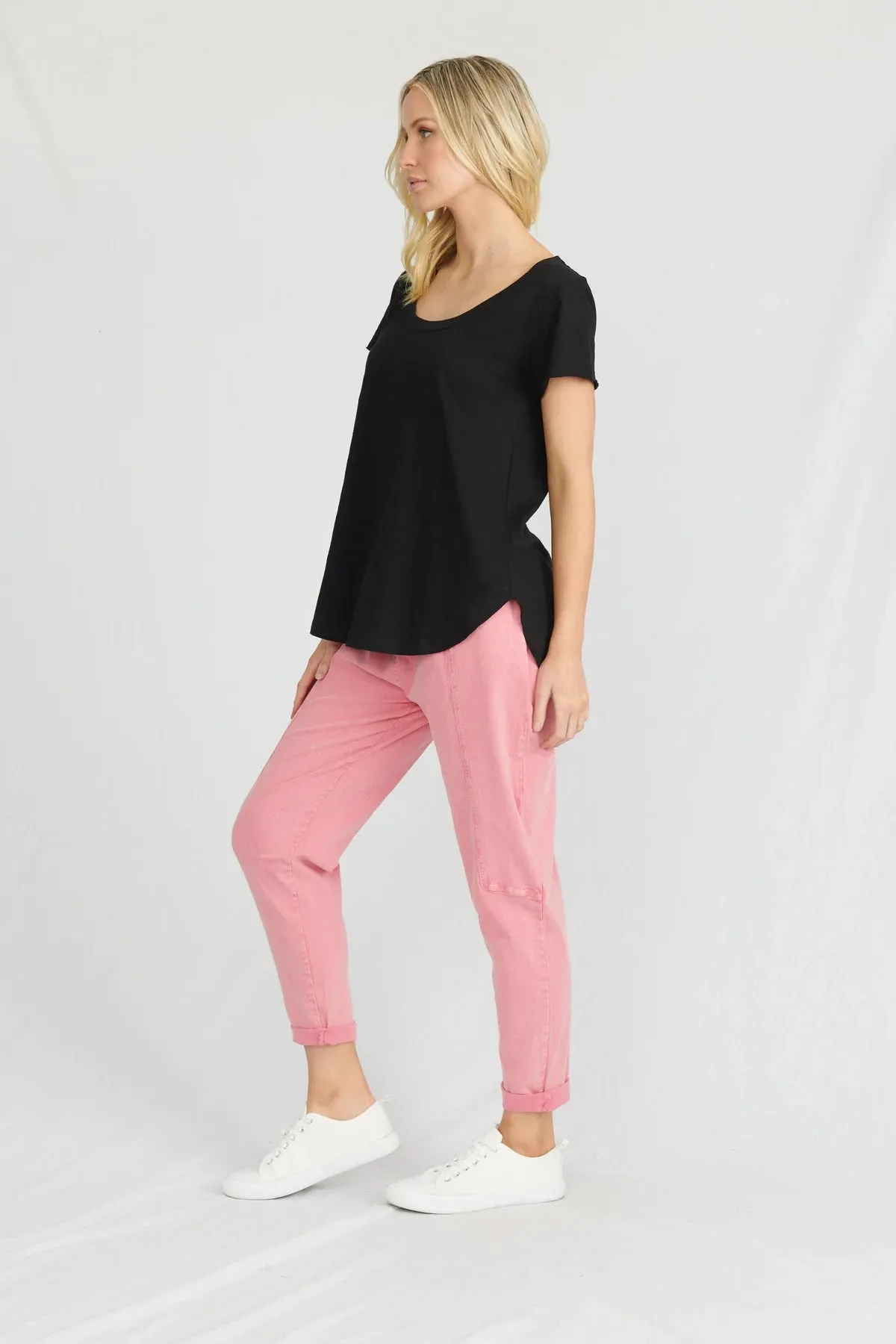 San Jose Scoop Neck Tee Organic Cotton