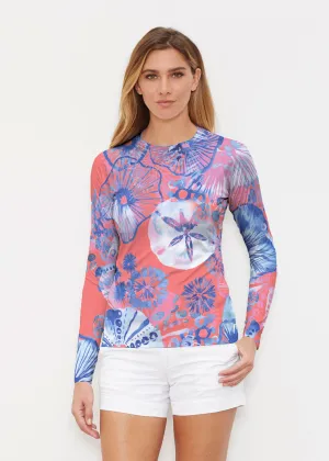 Sand Dollar (16257) ~ Long Sleeve Rash Guard