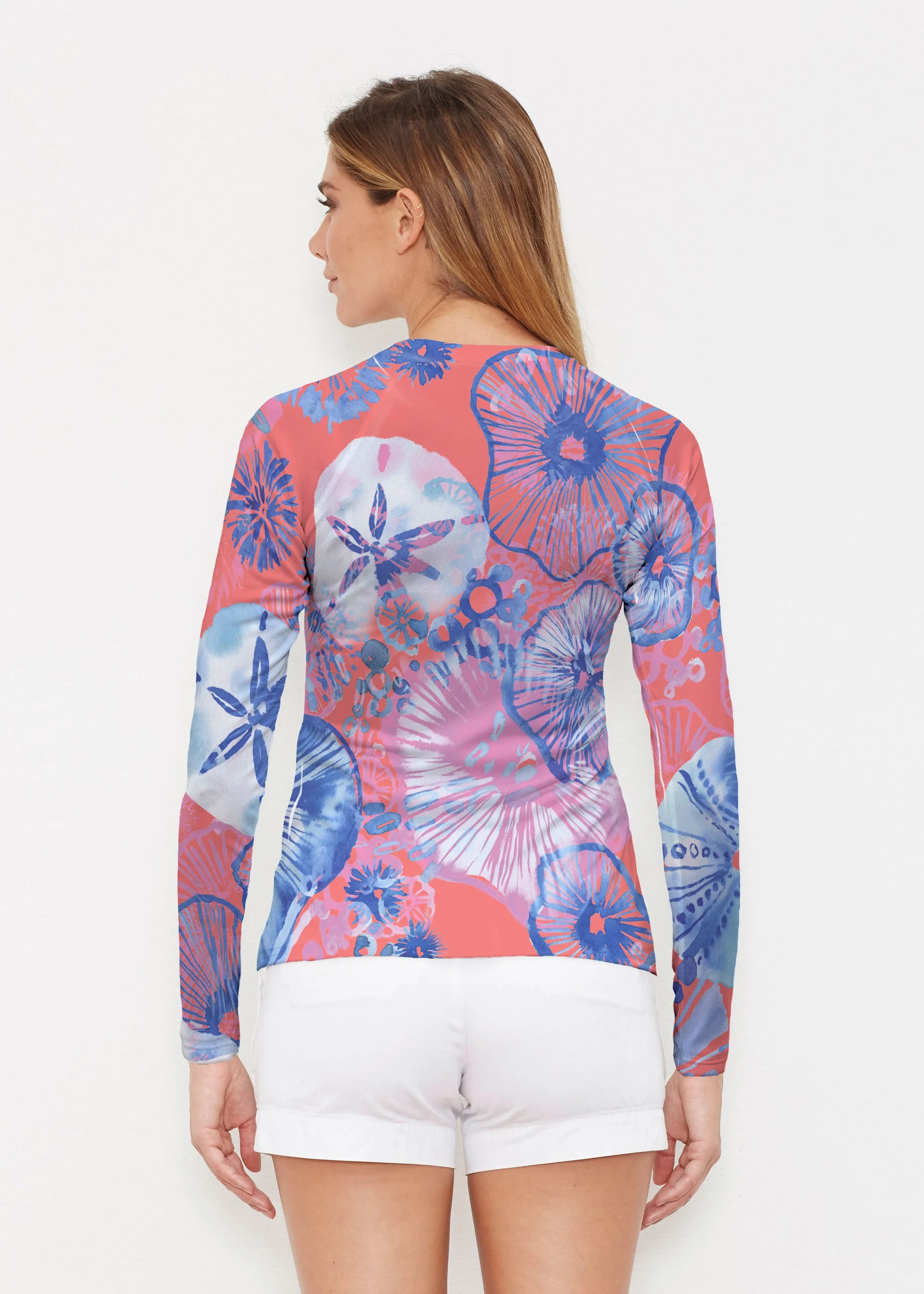 Sand Dollar (16257) ~ Long Sleeve Rash Guard