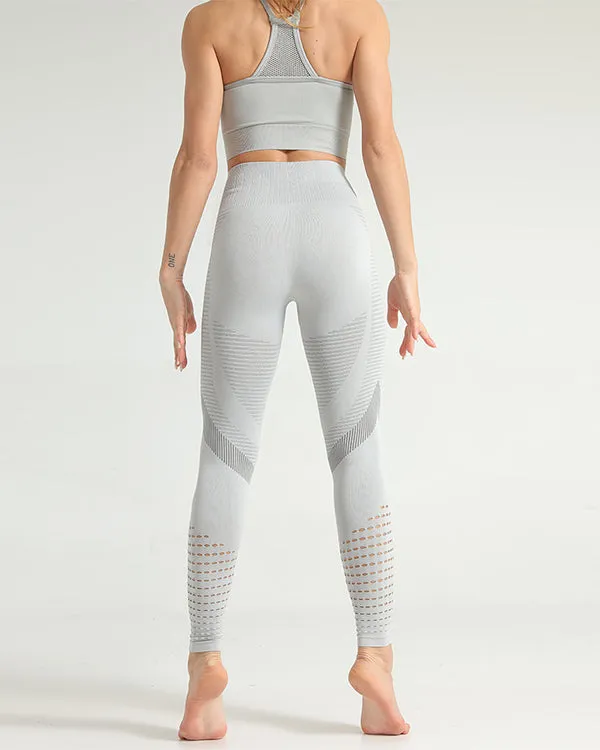 Seamless Sports Bras And Leggings Gym Sets