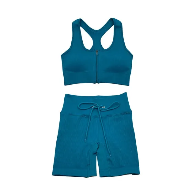 Seamless Yoga Set for Women - Gym Clothing Workout Sportswear (2/3/5PCS)