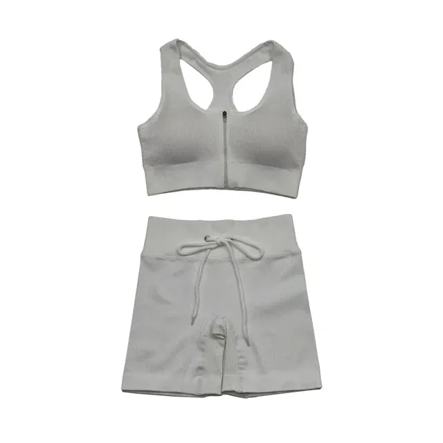 Seamless Yoga Set for Women - Gym Clothing Workout Sportswear (2/3/5PCS)