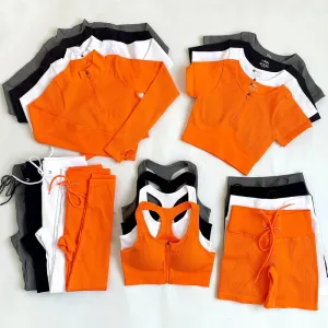 Seamless Yoga Set for Women - Gym Clothing Workout Sportswear (2/3/5PCS)
