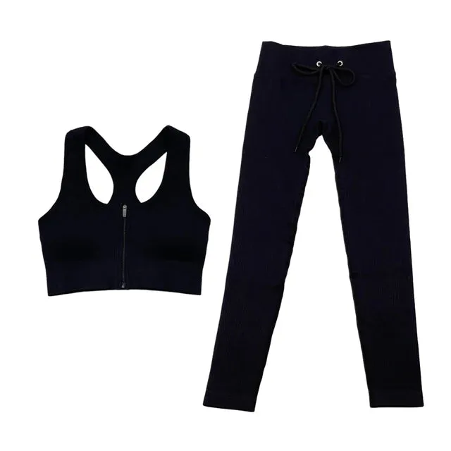 Seamless Yoga Set for Women - Gym Clothing Workout Sportswear (2/3/5PCS)