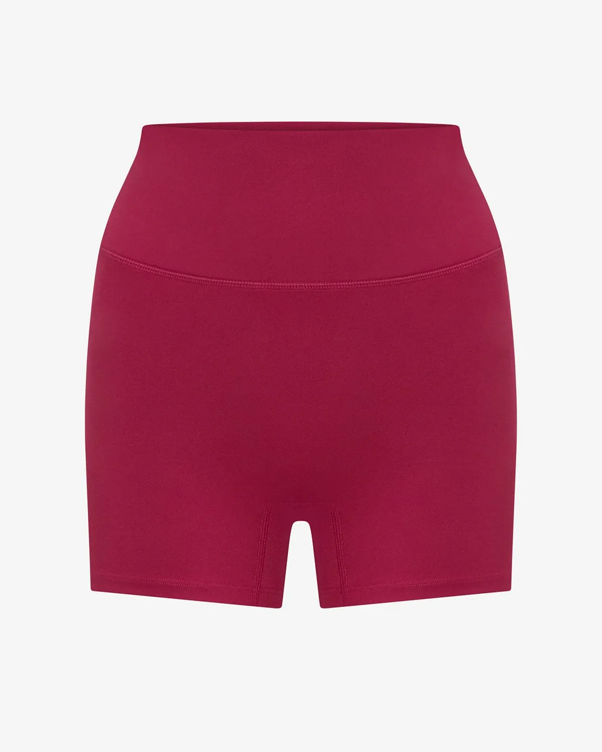 Serenity Scrunch Shorts 4" | Berry