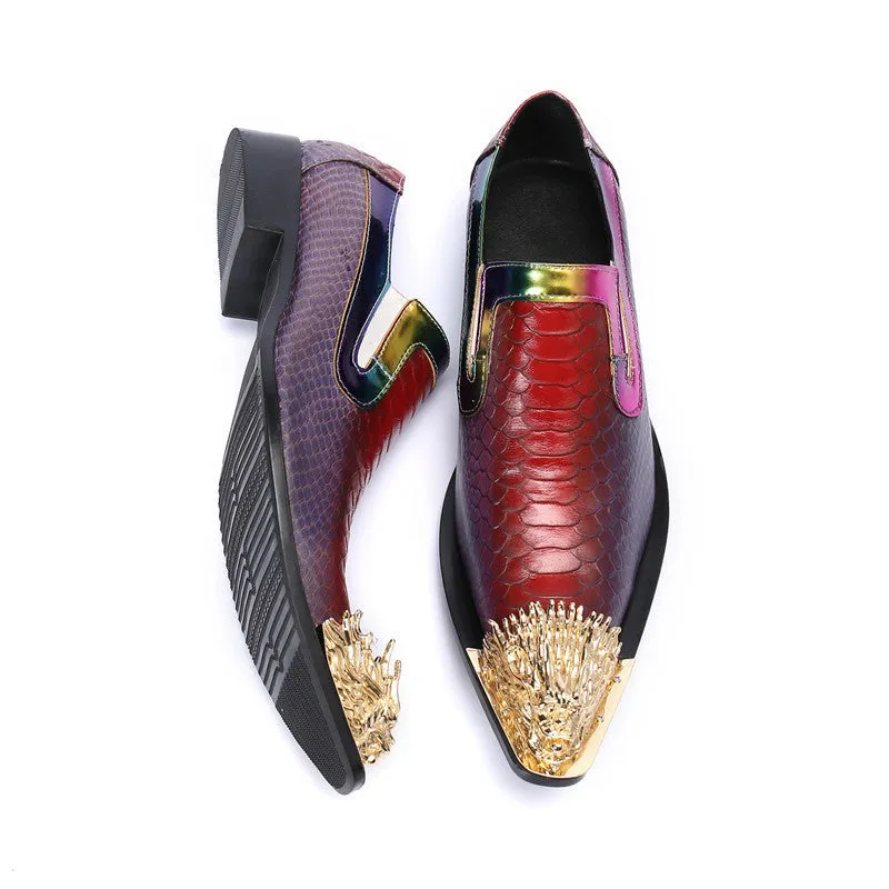 Shoes men's shoes business trendy brand sneakers men's trendy shoes for work red men's casual leather shoes summer