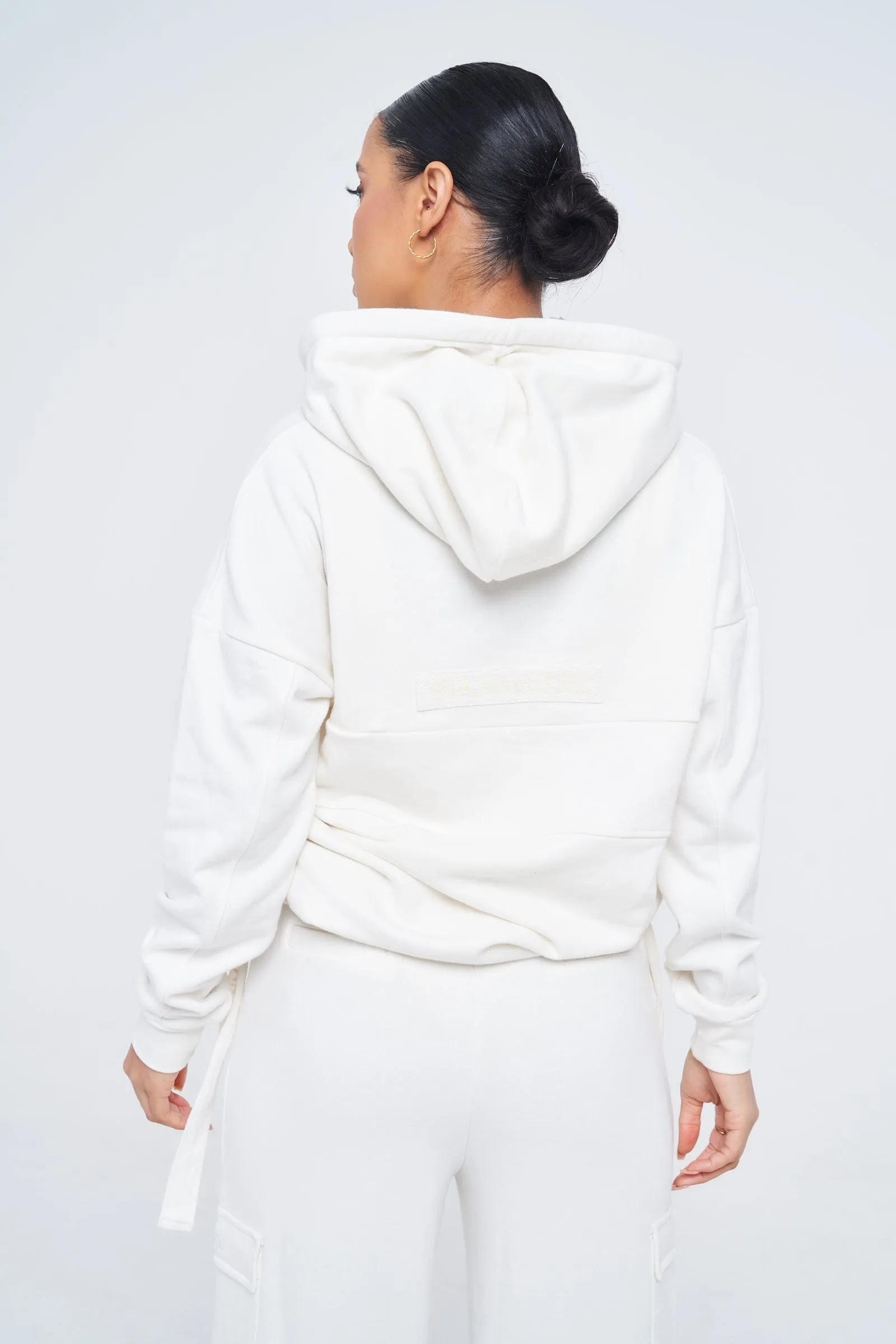 SIANMARIE Essential Oversized Hoodie - Nude