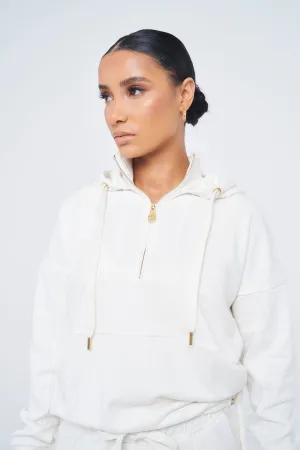 SIANMARIE Essential Oversized Hoodie - Nude