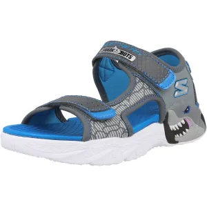 Skechers Creature Charcoal Kids Light-Up Trainers