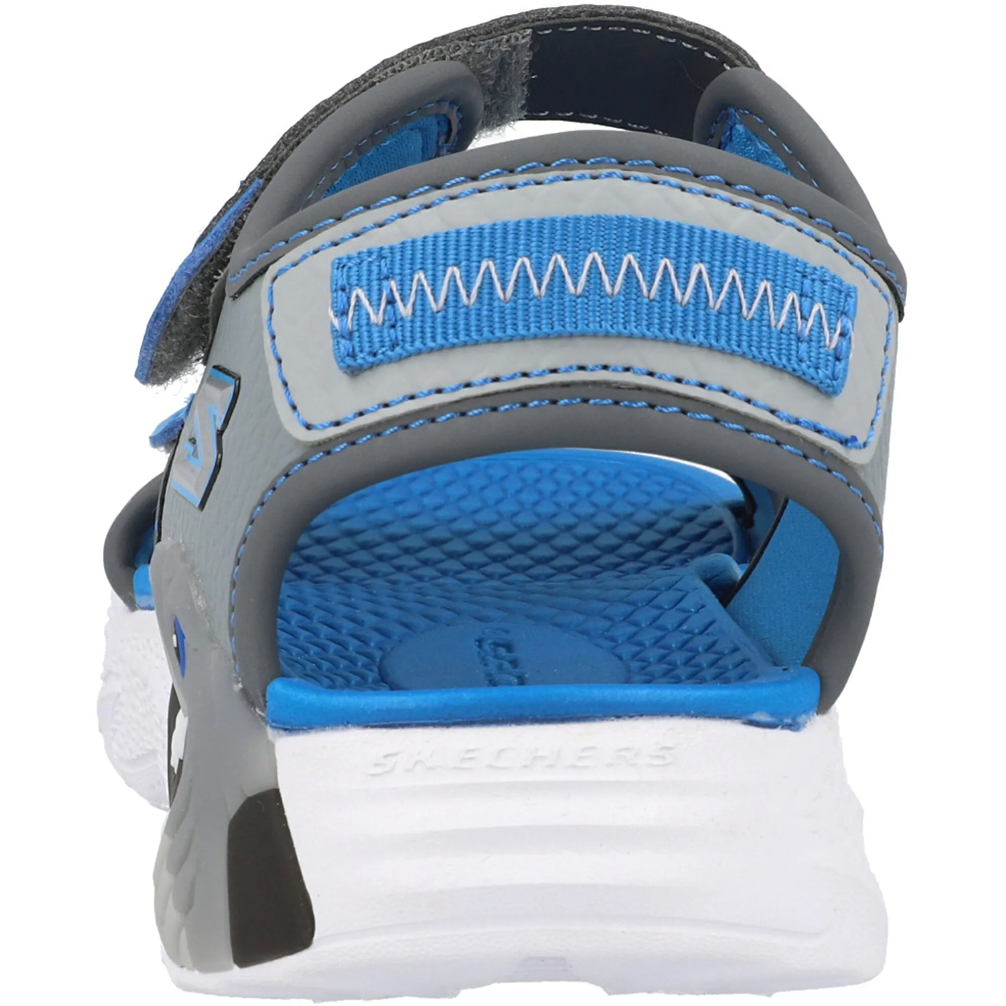 Skechers Creature Charcoal Kids Light-Up Trainers