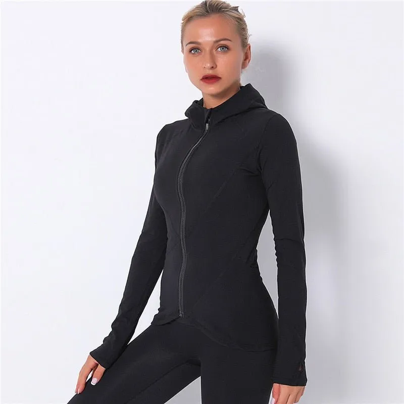 Sleek Performance Zip Up Hoodie