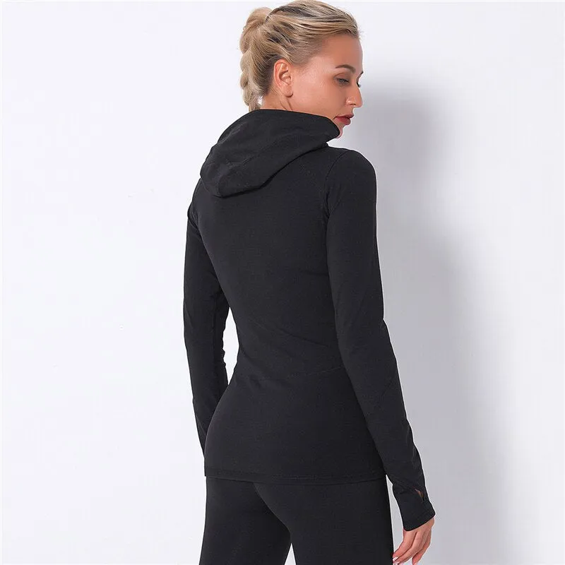 Sleek Performance Zip Up Hoodie