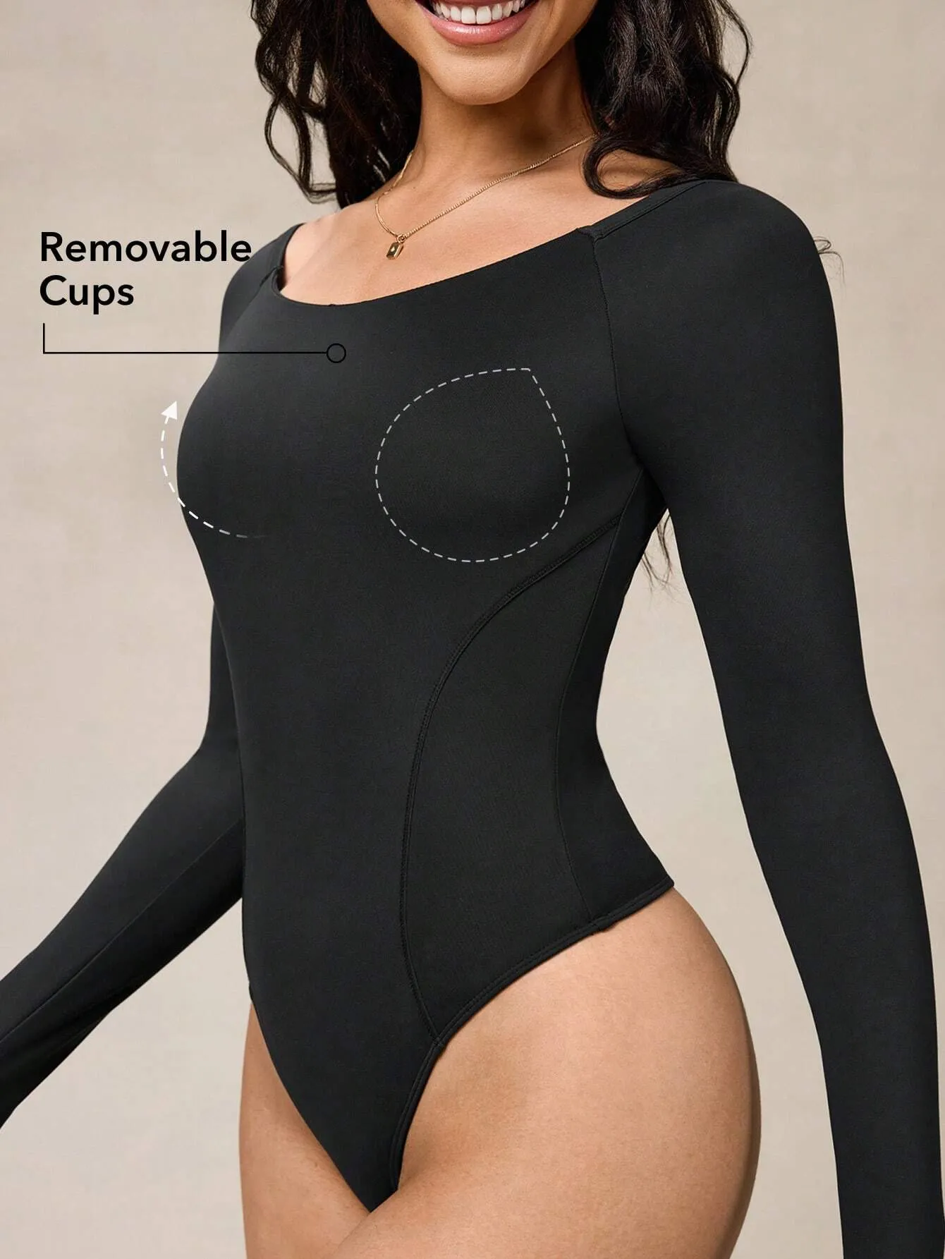 Smooth Tummy Control Bodysuit | Sleek, Sculpting & Quick-Dry