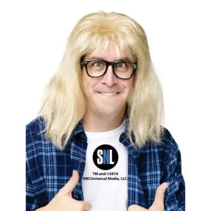 Snl Garth Algar Wig And Glasses