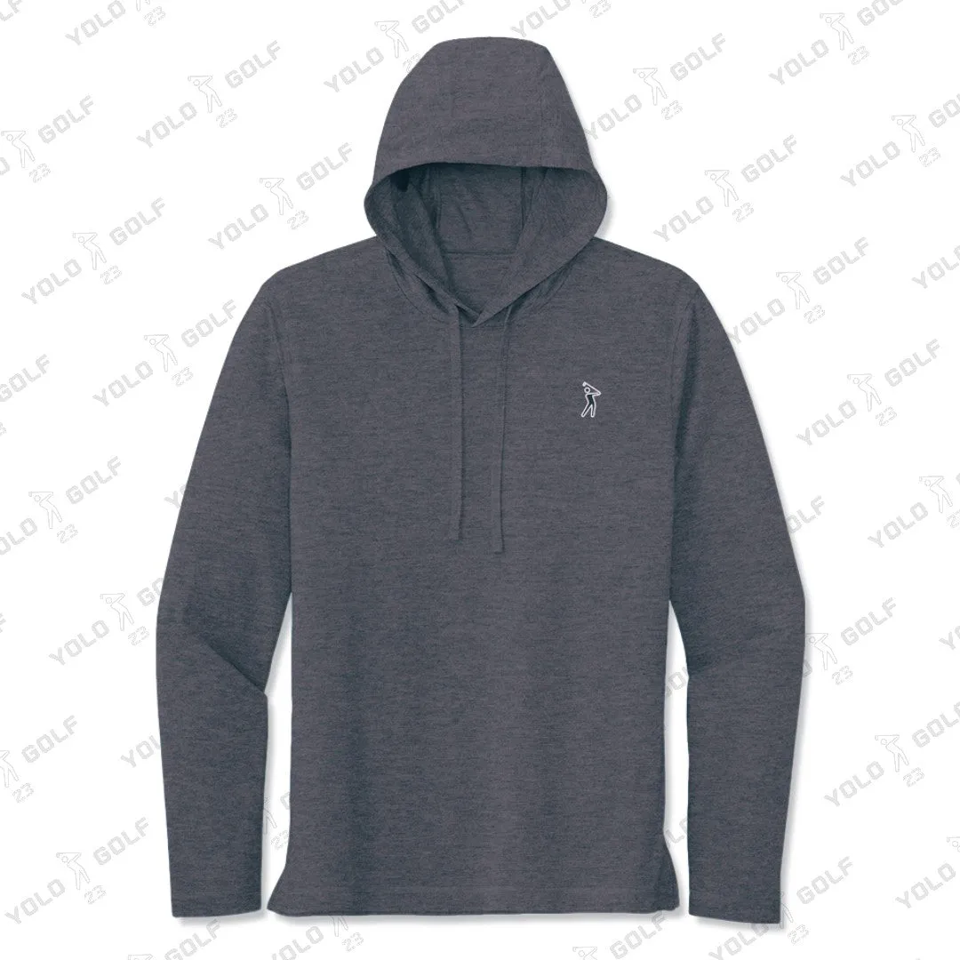 Soft Tri-Blend Quick-Dry Athletic Hoodie