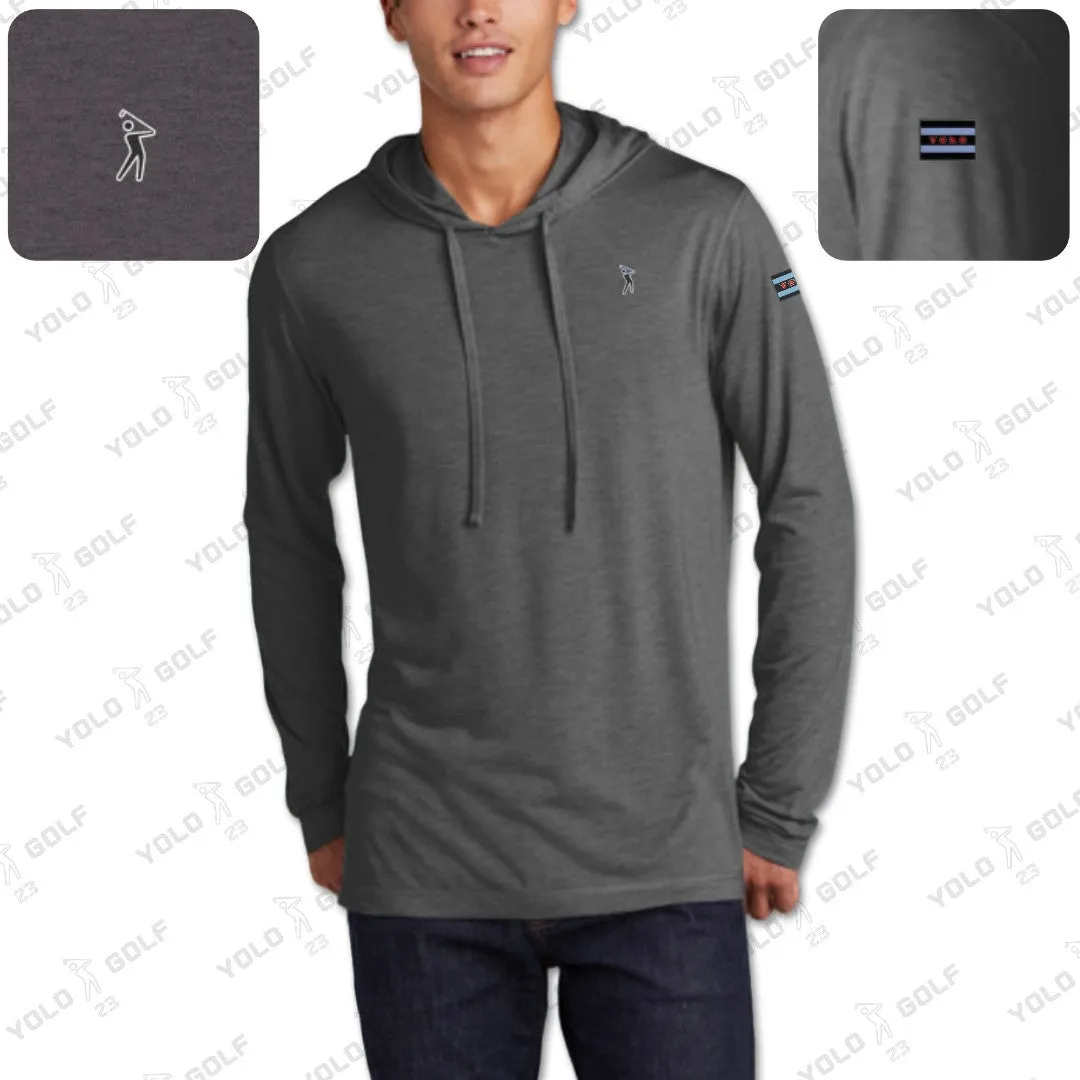 Soft Tri-Blend Quick-Dry Athletic Hoodie