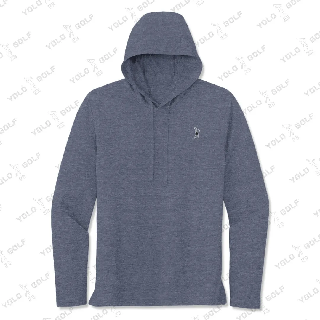Soft Tri-Blend Quick-Dry Athletic Hoodie