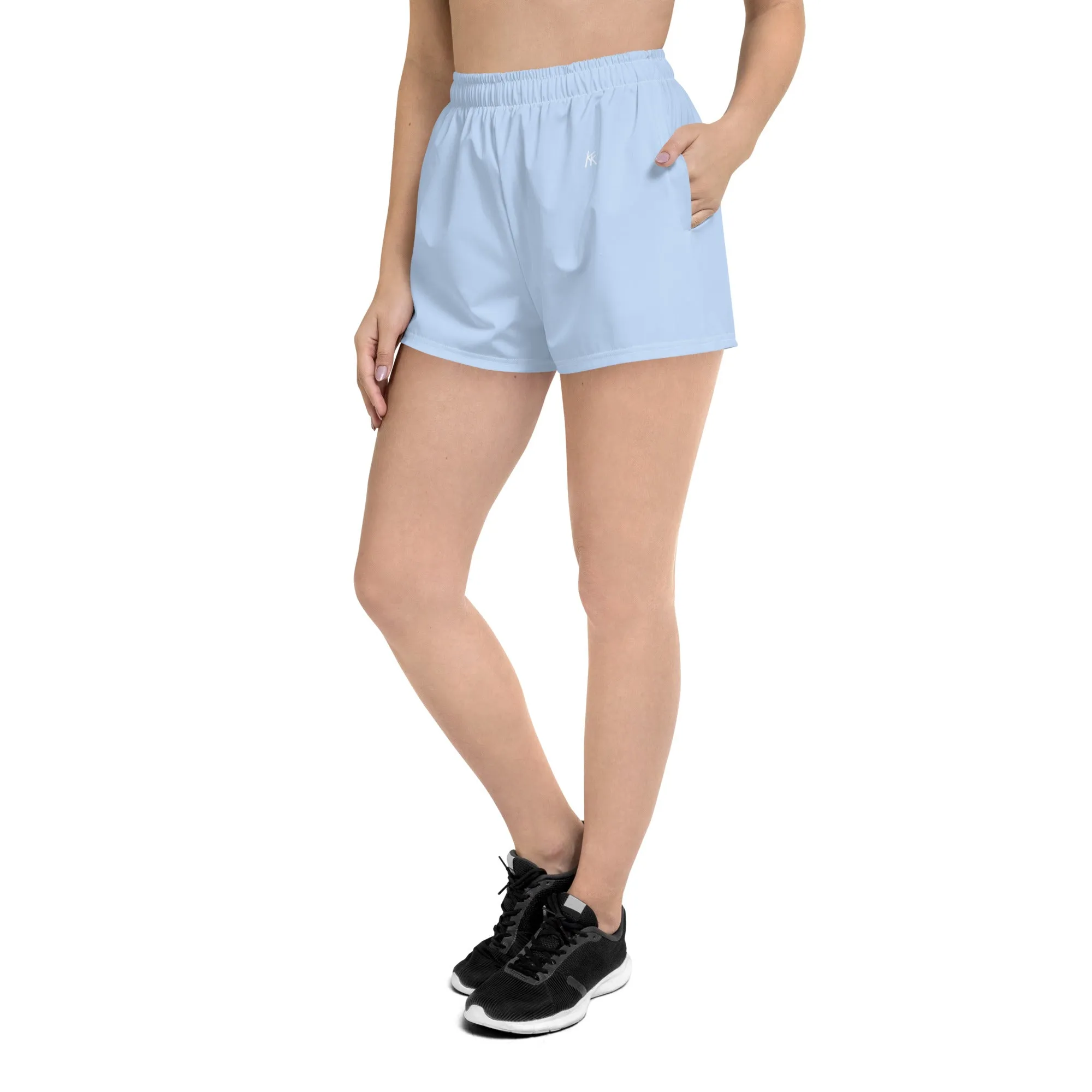 Solid Color Athletic Shorts